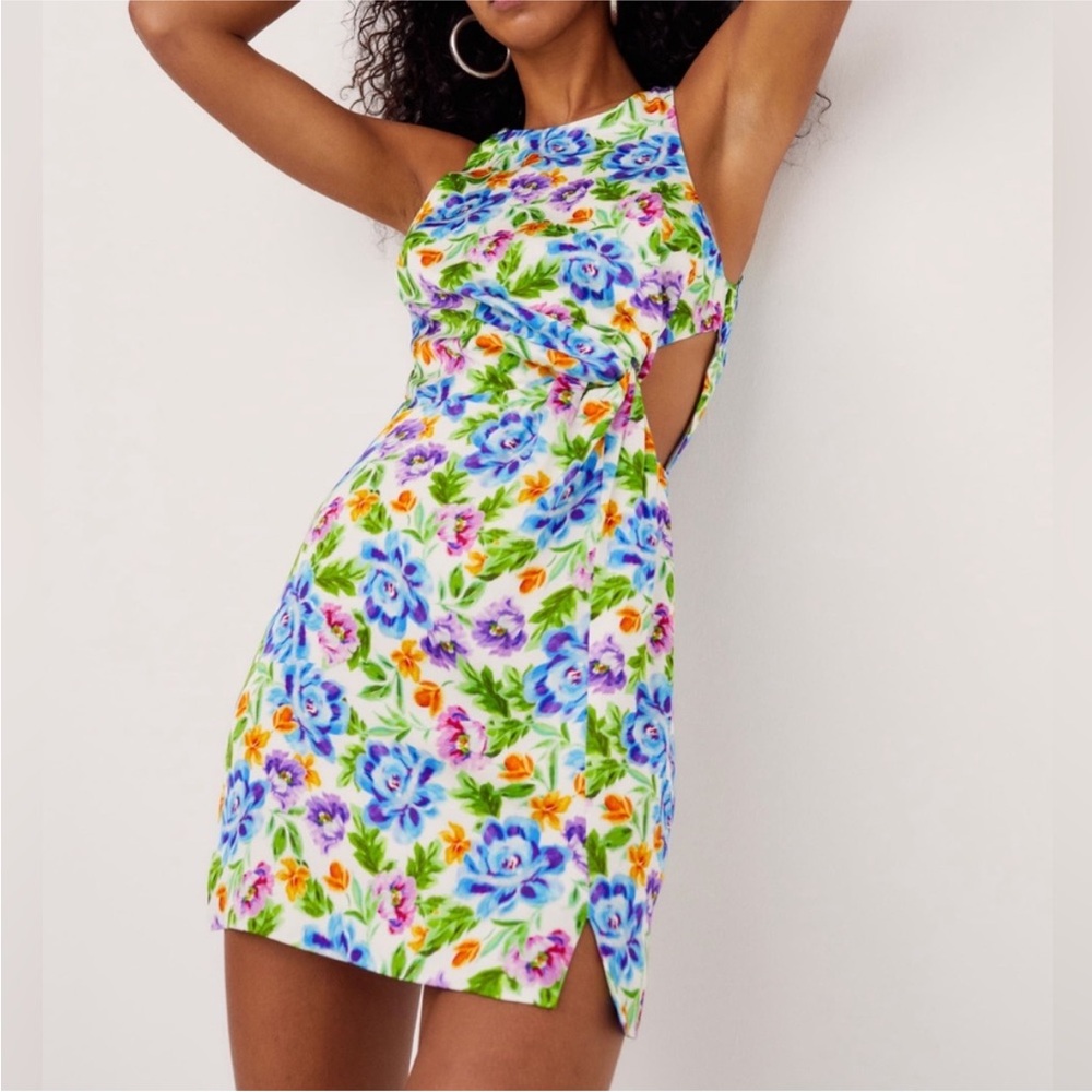 For love and lemons dress, floral mini dress, perfect for spring